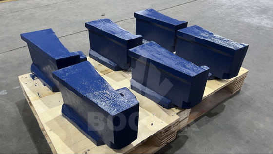 Nachvermarktung von VSI-Ausnutzungsteilen für Canica-Crusher in der Keramiktechnik