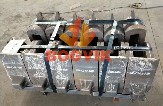 Metallschredder-Teile Hammer Großbrenner und Schneider Stangen Anvils Seitenverkleidungen Kappen und Hammer Pins Pin-Schützer