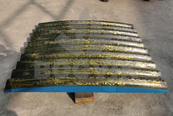 Kerntechnologie Mangan mit Tiankarbid-Einsatz und Mangan mit Chrom-Einsatz von Kiefer- und Kegelverschleißteilen