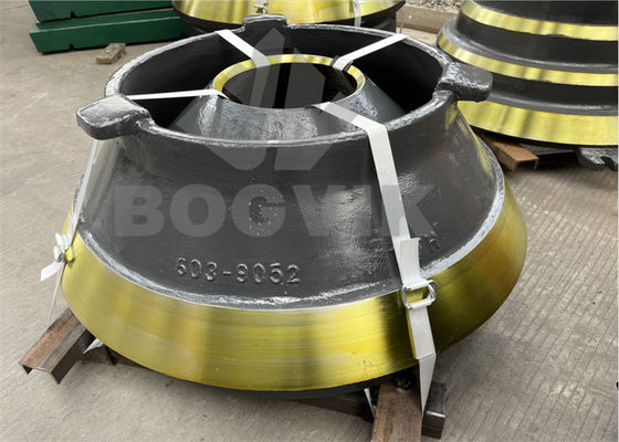 TC1000 TC1300 Spare Parts für Kegelbrücher Schüssel Auskleidung und Mantel mit Teilenummer 603/1508E 603/1416E 603/9052E