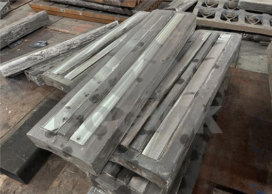 Martensitischer Stahl mit Keramik-Blowbar zum Recycling von Baugruben mit Eisengehalt