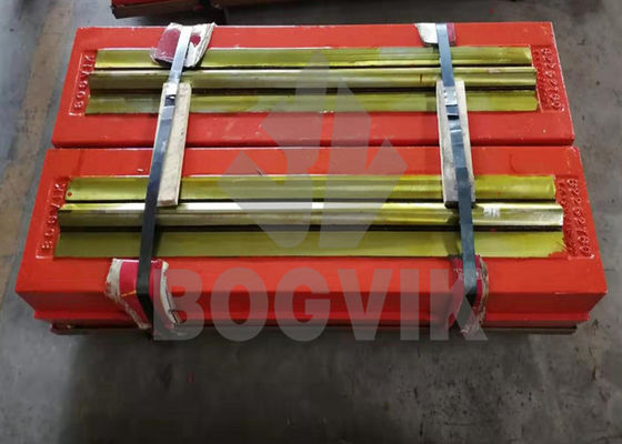 NP1520 NP1620 Blow Bar Martensitische Stahl hochchromiert nach unterschiedlichen Arbeitsbedingungen ausgewählt