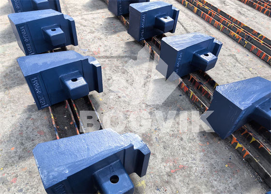 Impeller und Amboss für VSI Modell 90,95,100,105 mit Chromkeramikmaterial