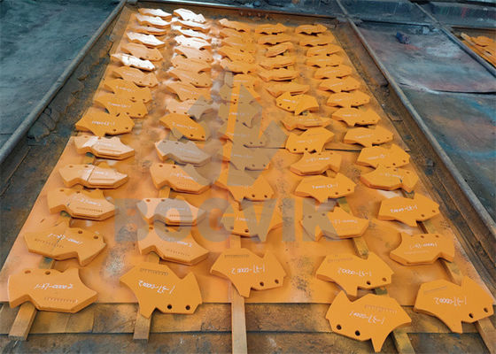 Gute Verschleißfestigkeit Cr27% VSI Teile Unterverschleißplatte B96334141A für VSI-Crusher