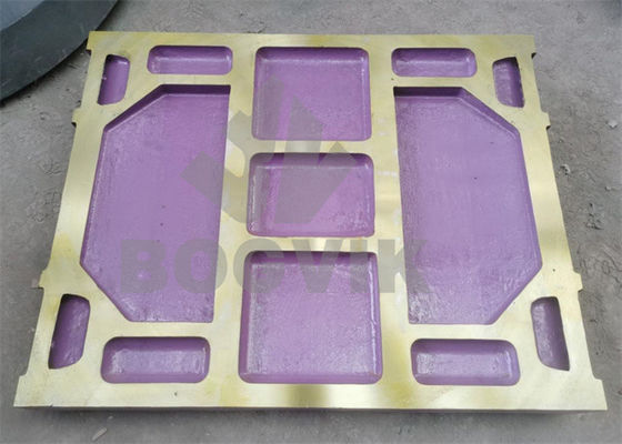 Mn18Cr2 Spare Teile für Kieferbrüche BR380 Schaukel-Kieferplatte 8240-70-5071