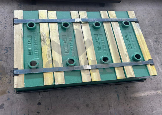 Betonbrücherei mit Martensitische Stahlschlagplatte