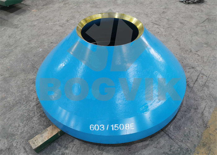 TC1000 TC1300 Spare Parts für Kegelbrücher Schüssel Auskleidung und Mantel mit Teilenummer 603/1508E 603/1416E 603/9052E