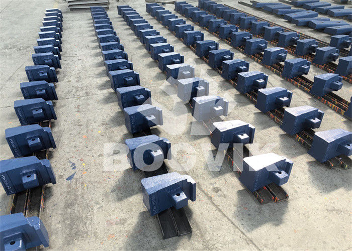 Impeller und Amboss für VSI Modell 90,95,100,105 mit Chromkeramikmaterial
