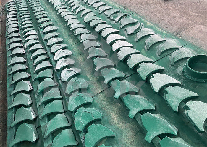 Gute Verschleißfestigkeit Cr27% VSI Teile Unterverschleißplatte B96334141A für VSI-Crusher